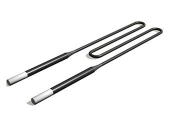 W Shape Mosi2 Heating Elements , Research Molybdenum Disilicide Heating Elements