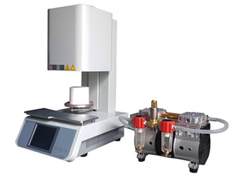 1200 ℃ Dental Lab Furnace , 100 * 80mm Dia Vacuum Porcelain Furnace / Oven