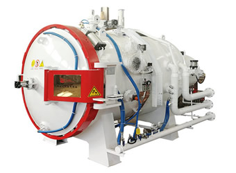 1320 ℃ Gas Quenching Vacuum Furnace , Heavy Weight Industrial Vacuum Furnace