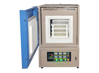 Programmable Electric Muffle Furnace , 1400 ℃ Industrial Chamber Furnace